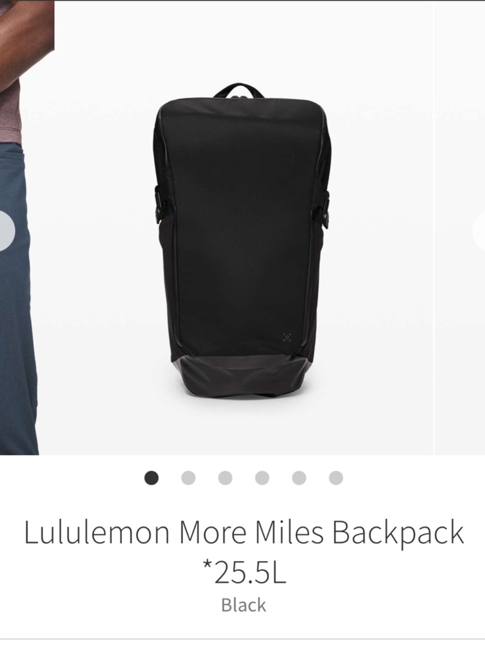 Lululemon More Miles Backpack 25.5L